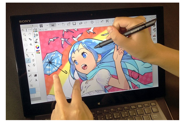イラスト制作ソフト「CLIP STUDIO PAINT」　VAIOオーナーメードモデル5機種にプリインストール可能 画像