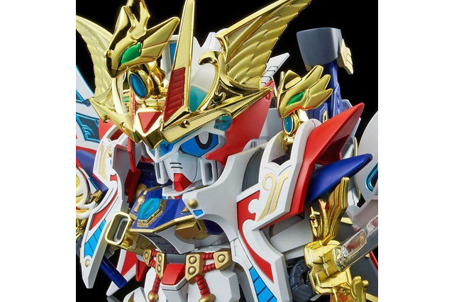 「SDガンダム」“伝説の大将軍編”新世大将軍、LEGENDBBでガンプラ化！  眩しく輝く豪華絢爛な仕様に注目 画像