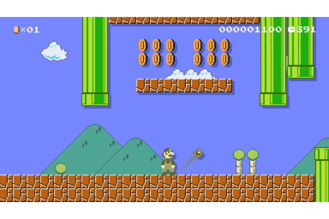 「スーパーマリオメーカー2」懐かしの隠しアイテム“スーパーボールフラワー”を紹介！ コース作りの幅が広がる 画像