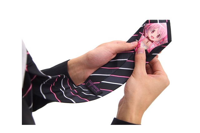 頑張るビジネスマンにもお薦め　「まどかマギカ」の魔法少女たちがネクタイに　 画像