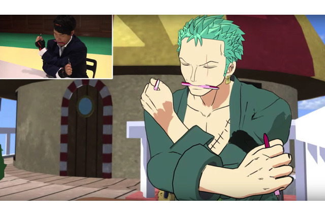 「ワンピース」ゾロ役・中井和哉、話題の“アオハル”CMを再現!? “Vtuber企画”第4弾公開！ 画像