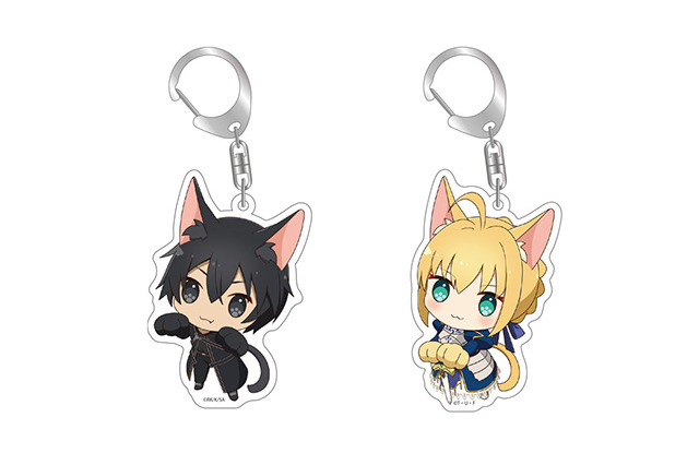 「SAO」＆「Fate」のキャラたちが猫に!? デフォルメグッズ「にゃふぉるめ」新登場 画像