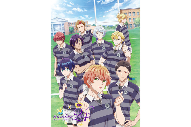オリジナルラグビーアニメ「number24」河西健吾らメインキャスト発表！2020年1月放送 画像