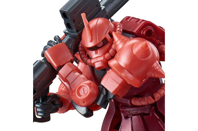 「ガンダム THE ORIGIN」シャア専用ザクII（メタリックver.）、HGでガンプラ化！ 限定の特別仕様を見よ 画像