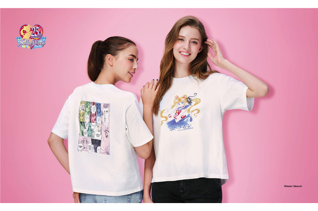 胸熱！「セーラームーン」武内直子の原画デザインのユニクロTシャツ登場 画像
