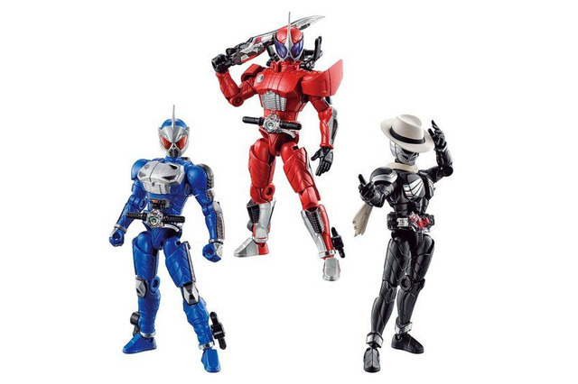「仮面ライダーW」食玩アクションフィギュアシリーズ第2弾！ アクセル＆スカルが遂に登場 画像