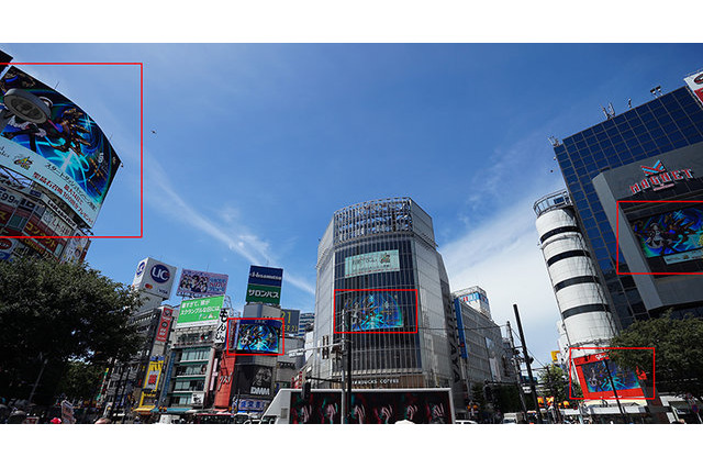 「FGO」渋谷スクランブル交差点をジャック！ “4周年特別映像”を街頭ビジョン5ヶ所同時放映 画像
