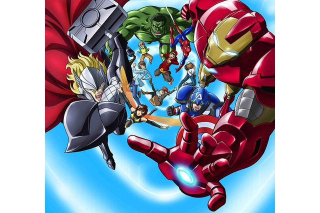 アニメ版「アベンジャーズ」14年春放送開始　ディズニー製作、東映アニメ制作、バンダイが玩具展開 画像