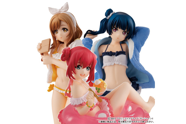 「ラブライブ！サンシャイン!!」国木田花丸、津島善子、黒澤ルビの眩しい水着姿に注目！ フィギュア登場 画像
