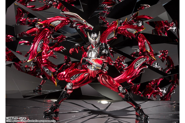 「仮面ライダー龍騎」浅井真紀が造形した龍騎フィギュア、独自のミラーワールド解釈に注目 画像