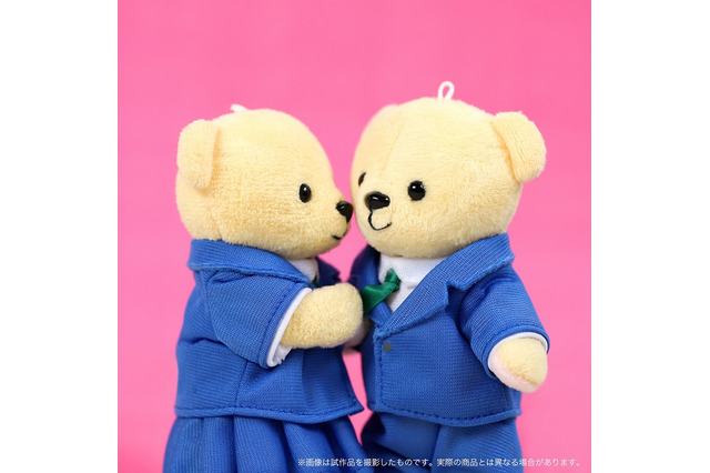 「名探偵コナン」帝丹高校制服で新一＆蘭のラブなシーン再現も♪ くまめいと用衣装登場 画像