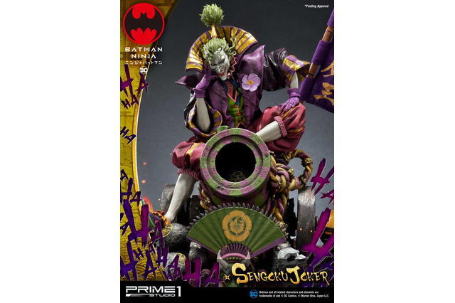 「ニンジャバットマン」第六天魔王“戦国ジョーカー”がスタチュー化！ 陣羽織も細やかに再現 画像