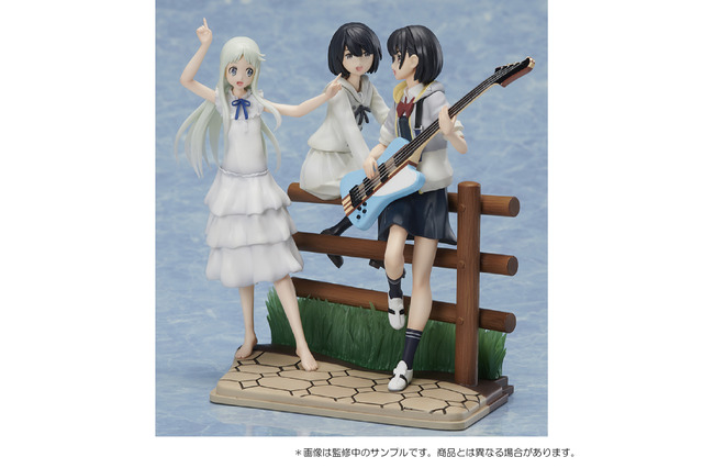 「空の青さを知る人よ」公開記念！めんま・順・あおいの描き下ろしアート&フィギュアセットが登場 画像