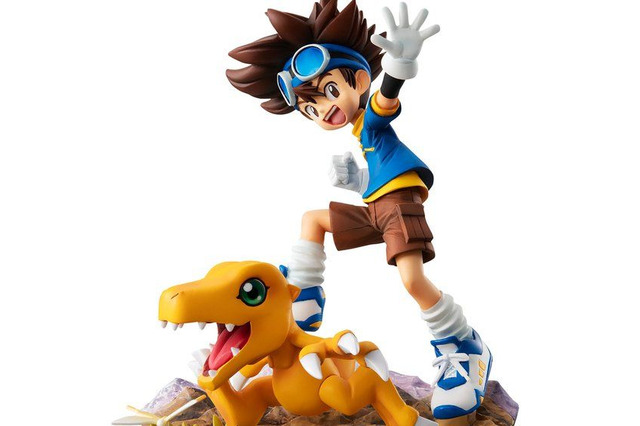「デジモン」あのキービジュアルを再現！ “八神太一＆アグモン”が20周年フィギュア化 画像