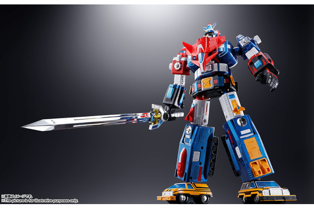 「機甲艦隊ダイラガーXV」全高約290mmのボリューム“超合金魂”化！ 前代未聞“15体合体”の興奮が蘇る 画像