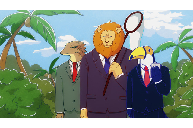 「アフリカのサラリーマン」幻の動物の捜索を頼まれたライオンたちは…？ 第2話先行カット 画像