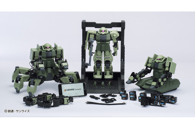 「ガンダム」ザクを組み立てて“ロボットの基礎”を学ぼう！ 「ジオニック社」の一員になれる学習キット登場 画像