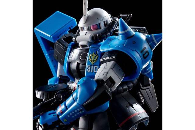 「ガンダム」ユーマ・ライトニング専用ザクII、ガンプラ化！ “青き雷光”のカラー、装甲＆武装に注目 画像