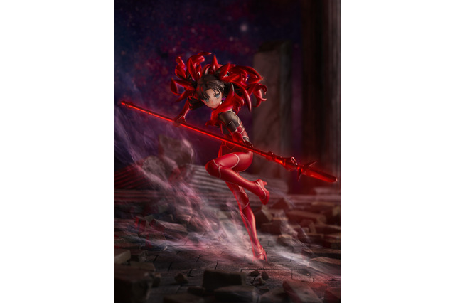 「Fate/EXTRA」“遠坂リン”、戦闘時の姿が大胆なポージングで立体化！ 画像