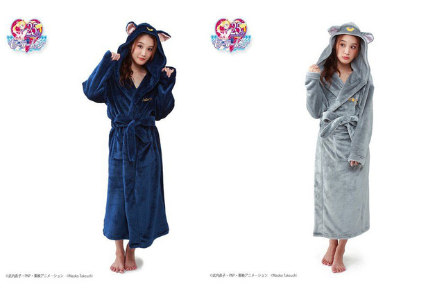 「セーラームーン」ルナ＆ダイアナの“ふわもこ”バスローブ登場！ 画像