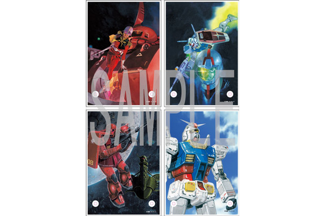 「ガンダム」安彦良和・大河原邦男のイラストグッズ登場！アクリルスタンドなど 画像