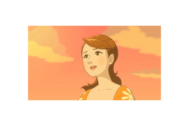 歌謡曲にアニメ　北山みつき「あなたの笑顔　～トゥトゥアロハ～」PVを日アニが制作 画像