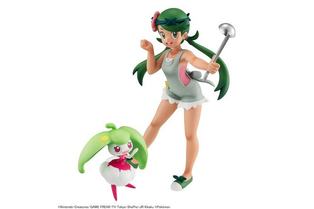 「ポケットモンスター」元気な褐色の料理人・マオがアママイコと一緒にフィギュア化 画像