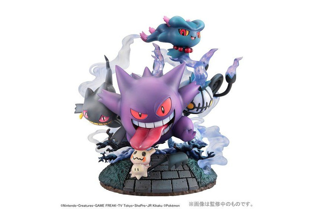 「ポケモン」ゴーストタイプのポケモンが大集合！360度楽しめるフィギュアが発売 画像