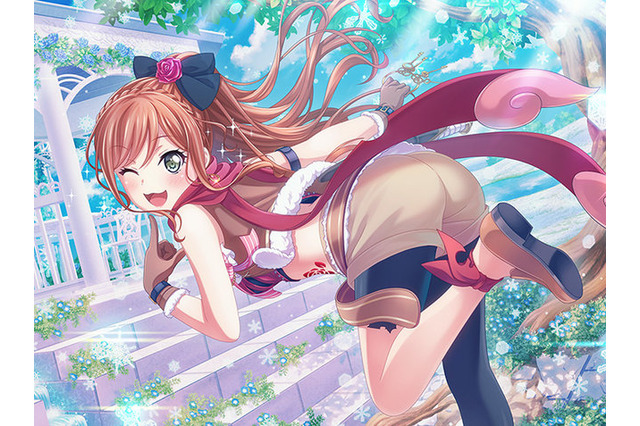 「バンドリ！×Re:ゼロ」Roselia 今井リサのコラボ衣装は“フェルト”！特訓後イラスト公開 画像