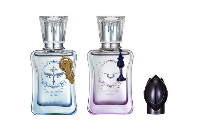 「コードギアス」ルルーシュ＆スザクをイメージした香水が登場！ゼロの仮面付け替えキャップ付き 画像