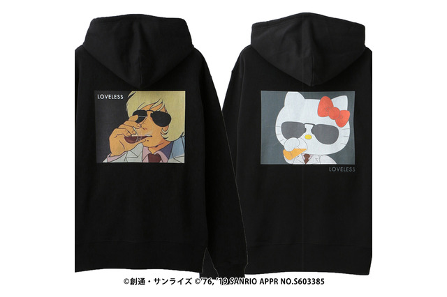 坊やだからさ…キティちゃんが「ガンダム」名シーン再現！アパレルアイテム登場 画像