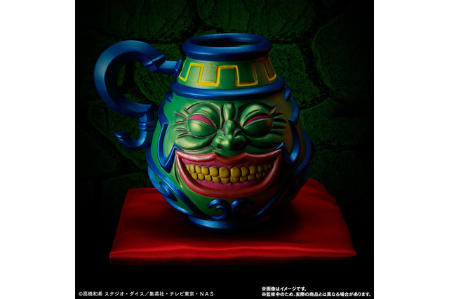 「遊☆戯☆王」魔法カード“強欲な壺”が陶芸品で登場　職人が一つ一つ手塗りのこだわり 画像