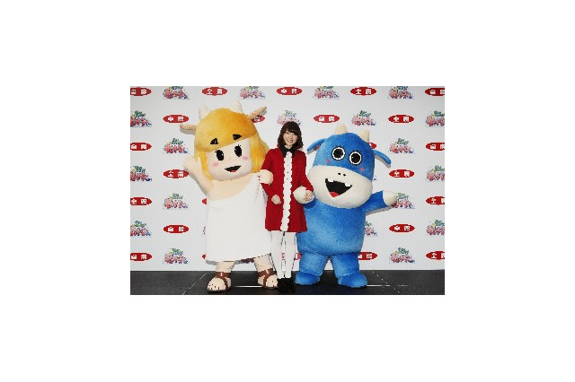 花澤香菜がお肉好きアピール、みの太役に大山のぶ代　「ゼウシくん」イベント開催 画像