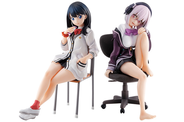 「SSSS.GRIDMAN」六花＆アカネ、TRIGGER描きおろしイラストで立体化！フィギュアくじ 画像