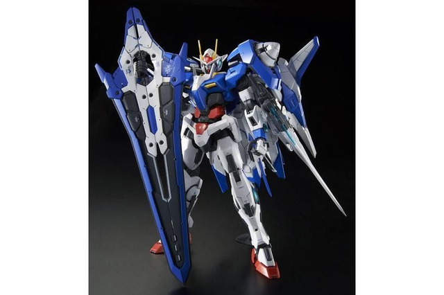 「機動戦士ガンダム00V」ダブルオーザンライザー、MG1/100ガンプラ再販！ 豊富な武装・ギミックで遊べ 画像