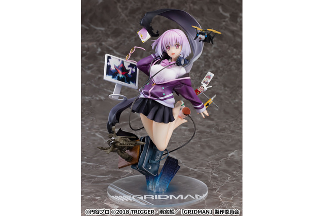「SSSS.GRIDMAN」君を退屈から救いに来たんだ――　新条アカネをフィギュア化！ “らしい”小物にもこだわり 画像