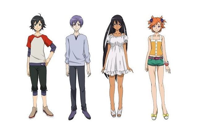 「キャプテン・アース」　メインキャラクター公開、キャストに入野自由、神谷浩史、茅野愛衣、日高里菜ら 画像