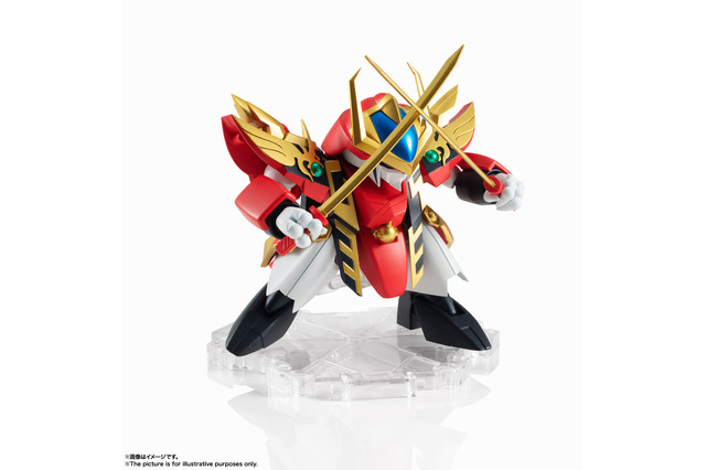 「魔神英雄伝ワタル」鎧兜姿の赤き魔神・龍戦丸、フィギュア化！ “野牛シバラク流×の字切り”も再現可能 画像