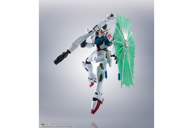 「ガンダムF91」“ROBOT魂”フィギュアが完全新規造形で登場 10年分の技術を集約した新生版 画像