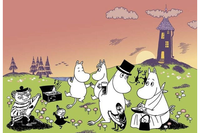 ムーミンプレミアムコレクションが銀座三越で開催　トーベ・ヤンソン生誕100周年記念　 画像