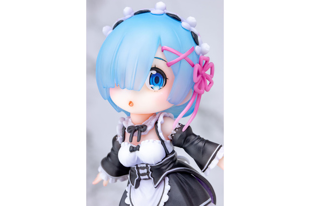 「リゼロ」レム、“ちっちゃカワイイ”デフォルメフィギュアに！ クールから一転、キュートな魅力がたっぷり 画像