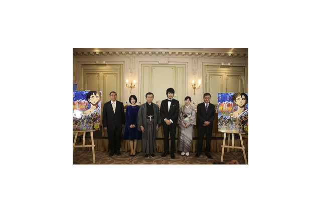 「BUDDHA2」ルーブル美術館でワールドプレミア 松山ケンイチ、浜崎あゆみ、大島ミチルらが挨拶 画像