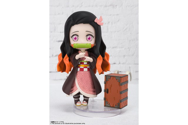 「鬼滅の刃」竈門禰豆子、かわいい手のひらサイズのミニフィギュアとして登場！ 画像
