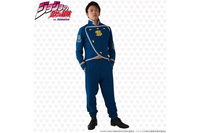 「ジョジョ」虹村億泰の学ランがルームウェアに！ “￥マーク、＄マーク”も刺繍 画像
