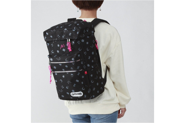 「ラブライブ！×OUTDOOR PRODUCTS」ブラックカラーの普段使いしやすいコラボバッグ登場 画像