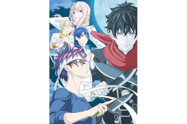 「食戟のソーマ」第5期・豪ノ皿の放送日決定！新キャラ“朝陽”お披露目ビジュアル公開 画像