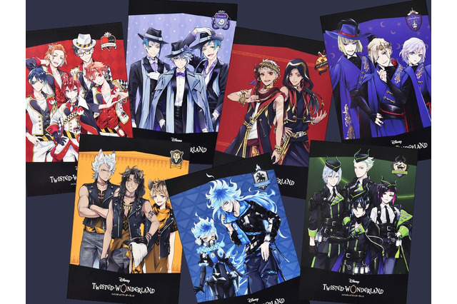 「ディズニー ツイステ」枢やなが描く美麗キャラクターたちのグッズが登場 画像