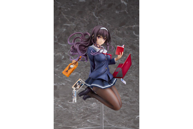 「冴えカノ」“これからもよろしくね。一緒に、血反吐を吐きましょう”霞ヶ丘詩羽のフィギュアが登場 画像