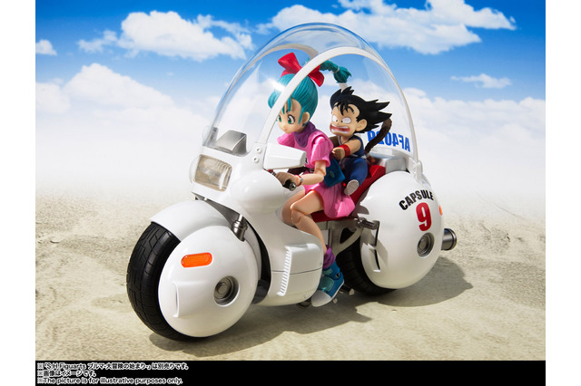 「ドラゴンボール」悟空とブルマの“出会い”のバイクのフィギュアが登場！ 画像