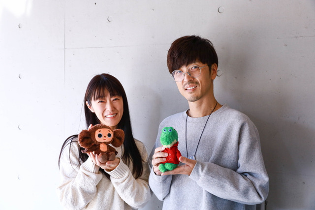 釘宮理恵＆櫻井孝宏、新生「チェブラーシカ」でメインキャストに！ 役作り、収録裏を語る 画像